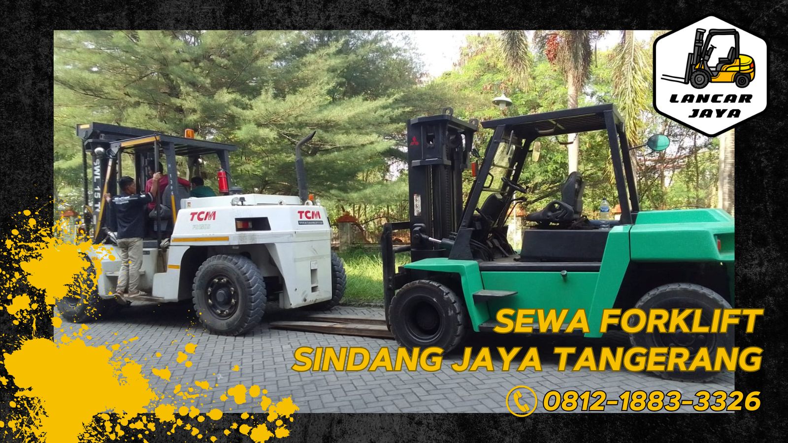 sewa forklift sindang jaya tangerang