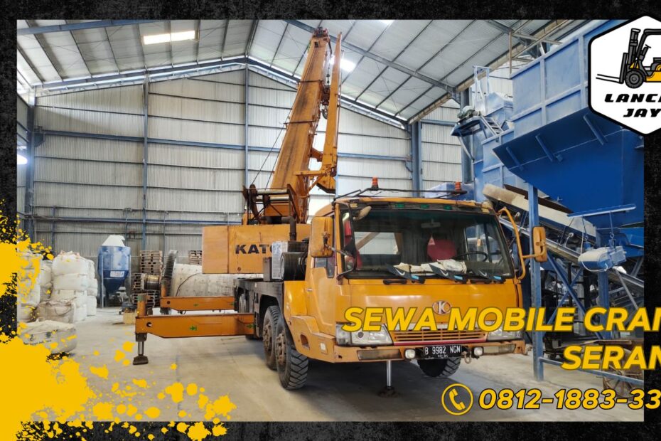 sewa mobile crane di serang banten