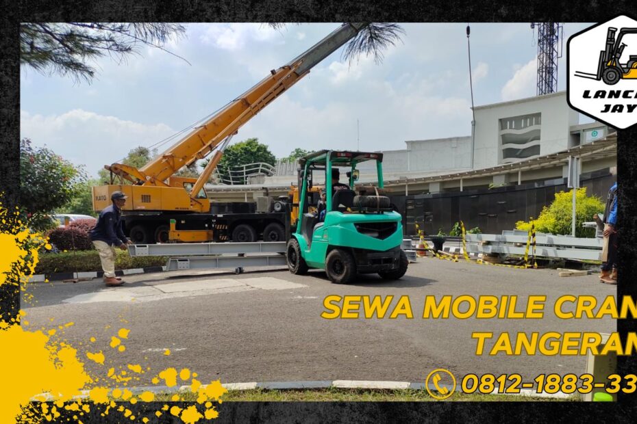 sewa mobile crane tangerang