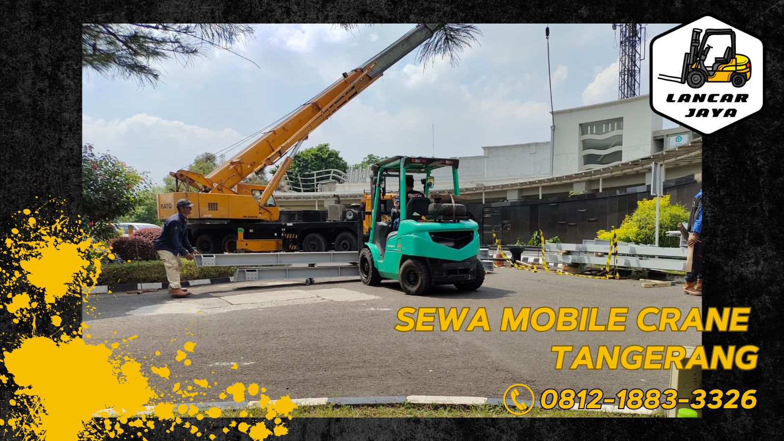 sewa mobile crane tangerang