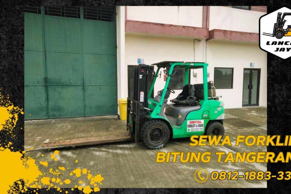 sewa forklift bitung tangerang